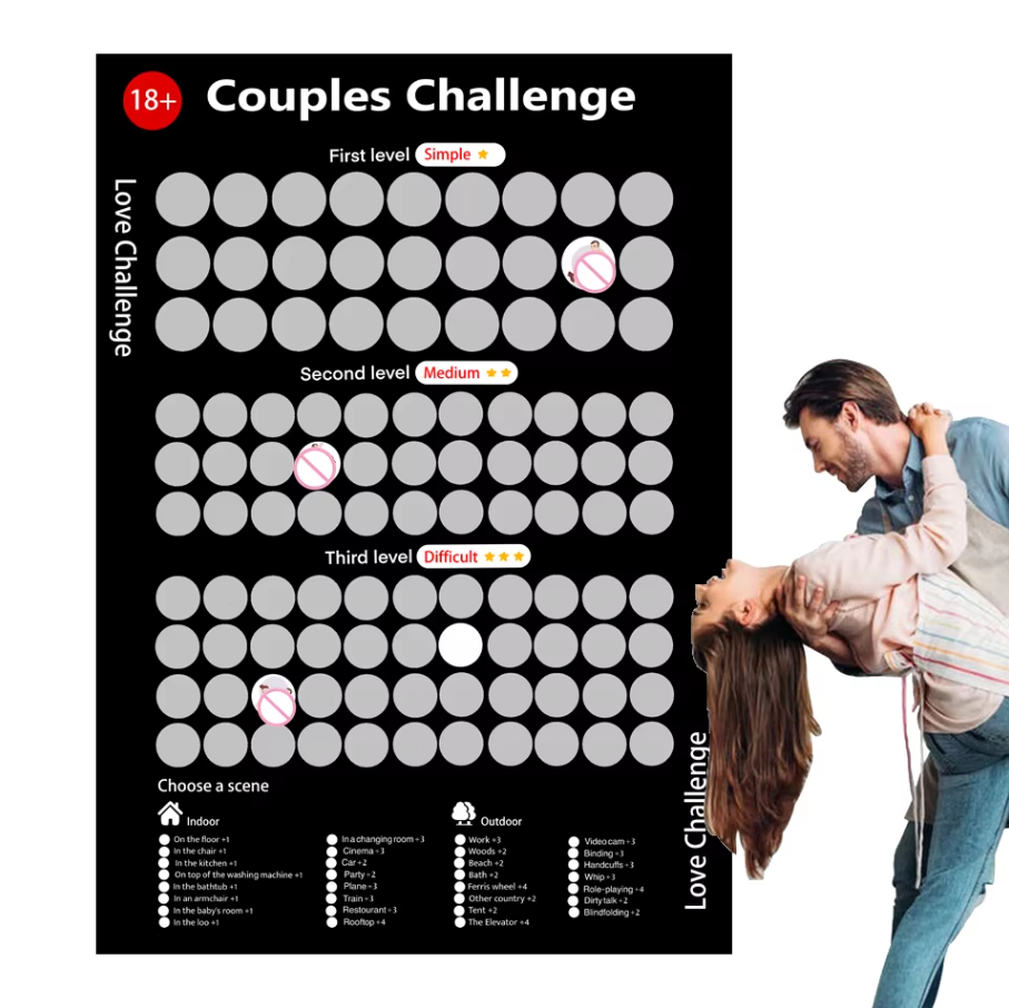 Couples Challenge - Jeu d'amour 18+